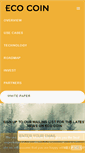 Mobile Screenshot of ecocoin.com